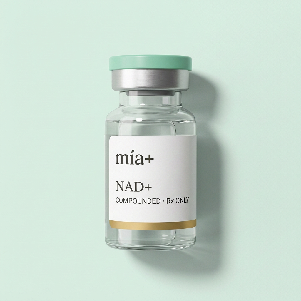 NAD+ recreated MIA product vial
